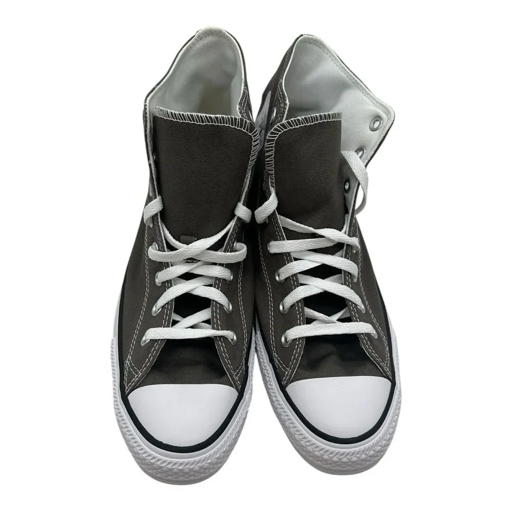 Converse Chuck Taylor All Star Hi Top Canvas Sneakers Men's Size 9 Charcoal Gray - Picture 5 of 10